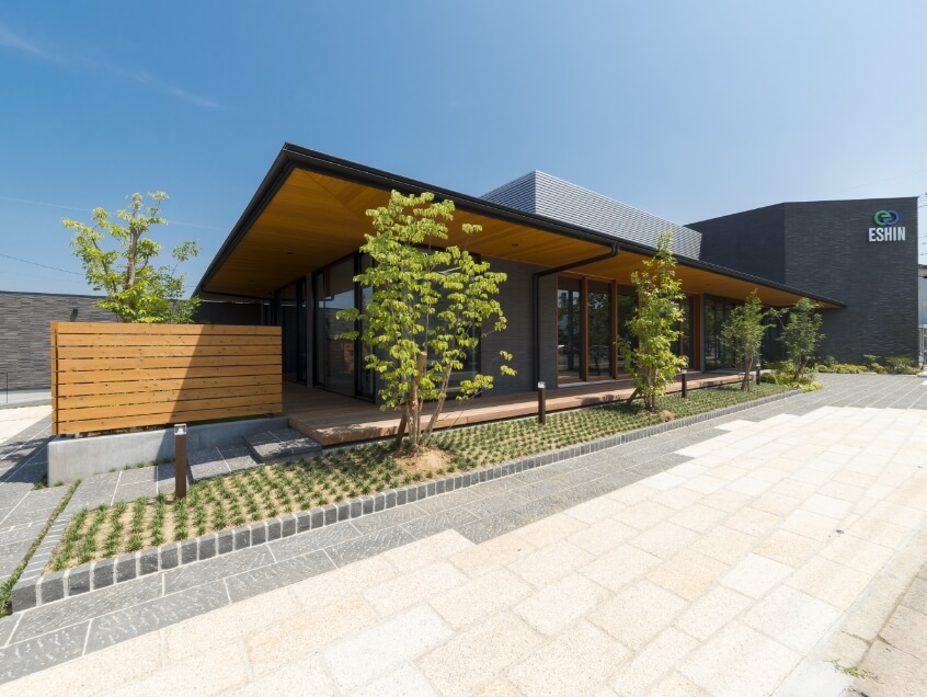 エーシンホームの会社の外観