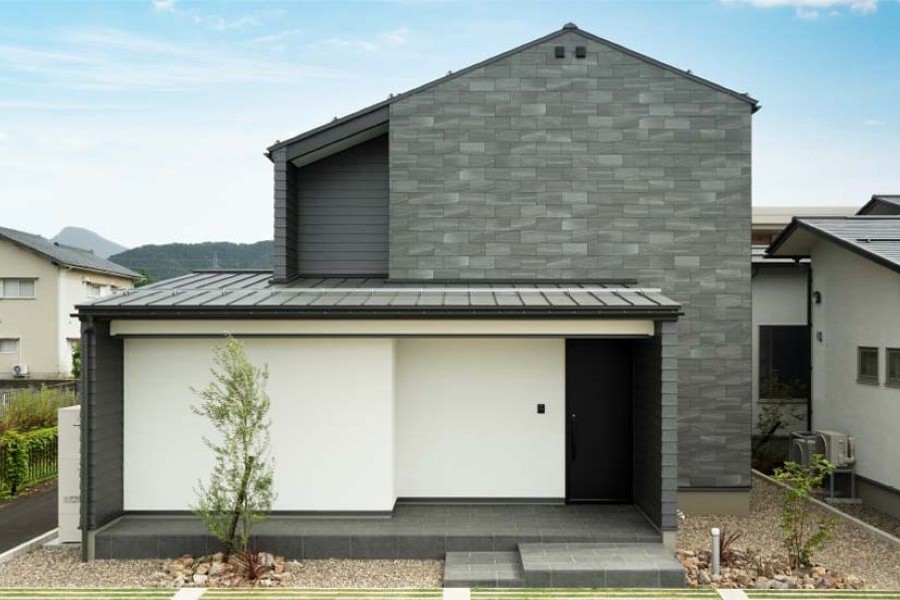 エーシンパークの2階建てモデルハウス