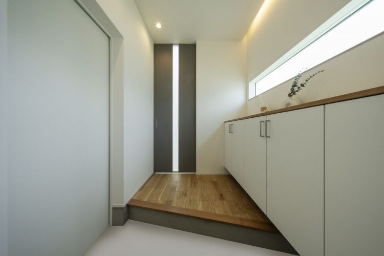 シンプルな玄関