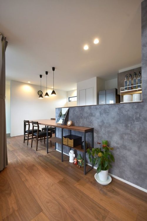 おしゃれな対面キッチン